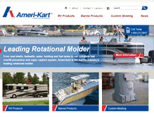 Tablet Screenshot of ameri-kart.com